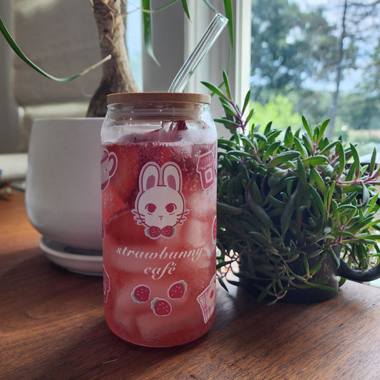Strawbunny Cafe Tumbler