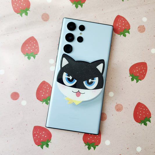 Persona 5 Morgana Glitter Phone Grip