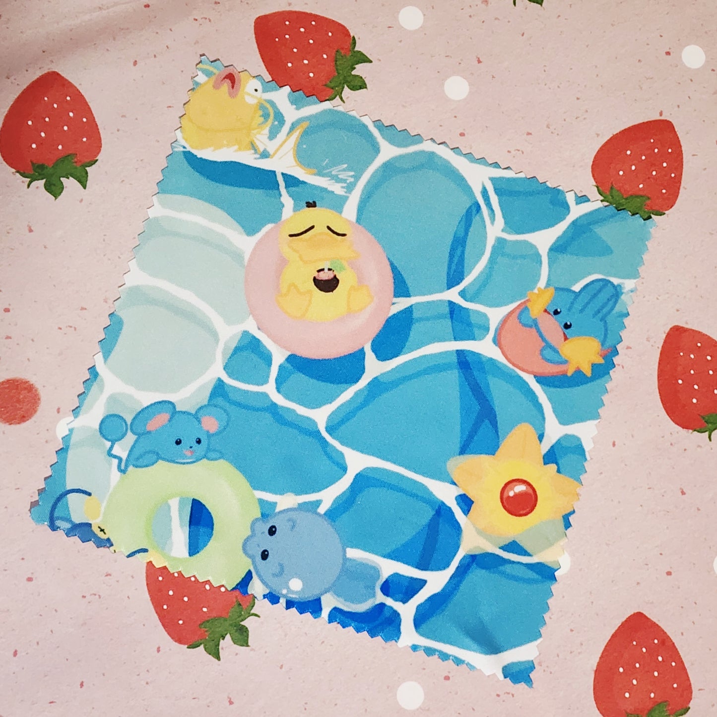 Water Pokemon Microfiber Cleaning Cloth