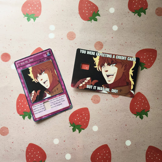 JJBA Credit Card Skin
