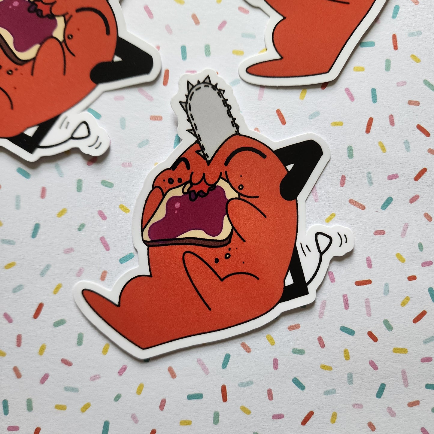 Mm Toast! Die Cut Sticker