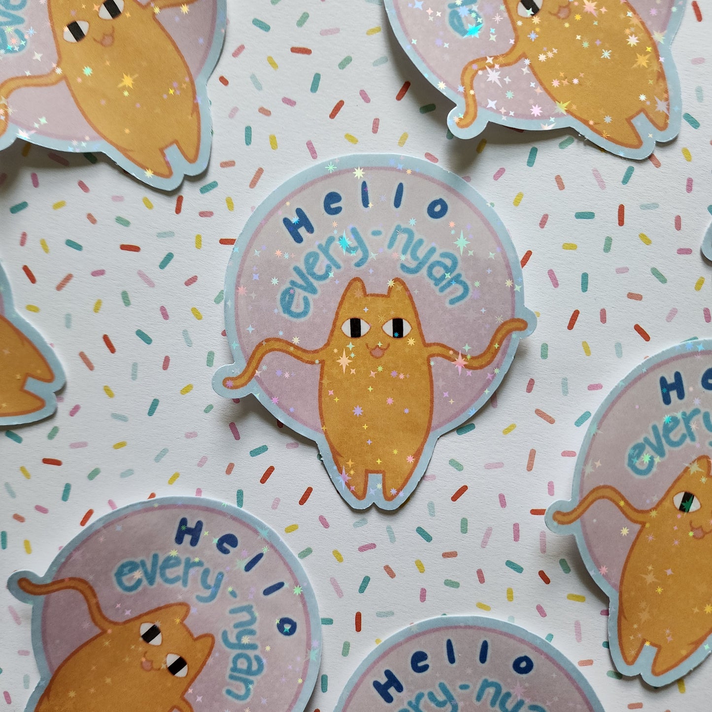 Holo Chiyo's Father Die Cut Sticker