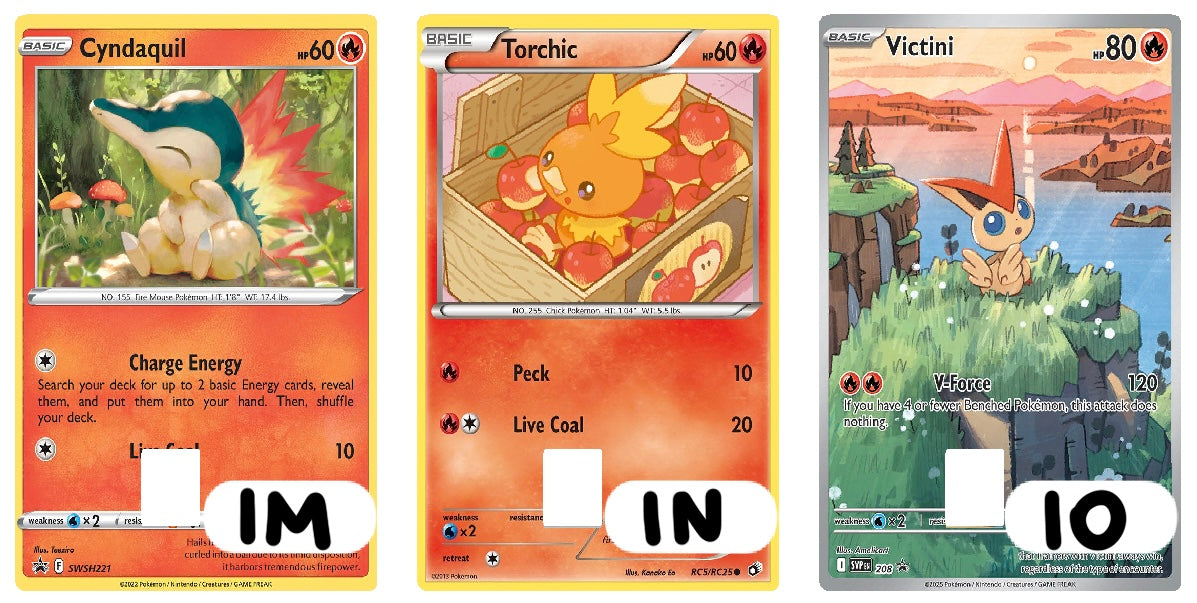 Fire Type Monster Credit Card Skins
