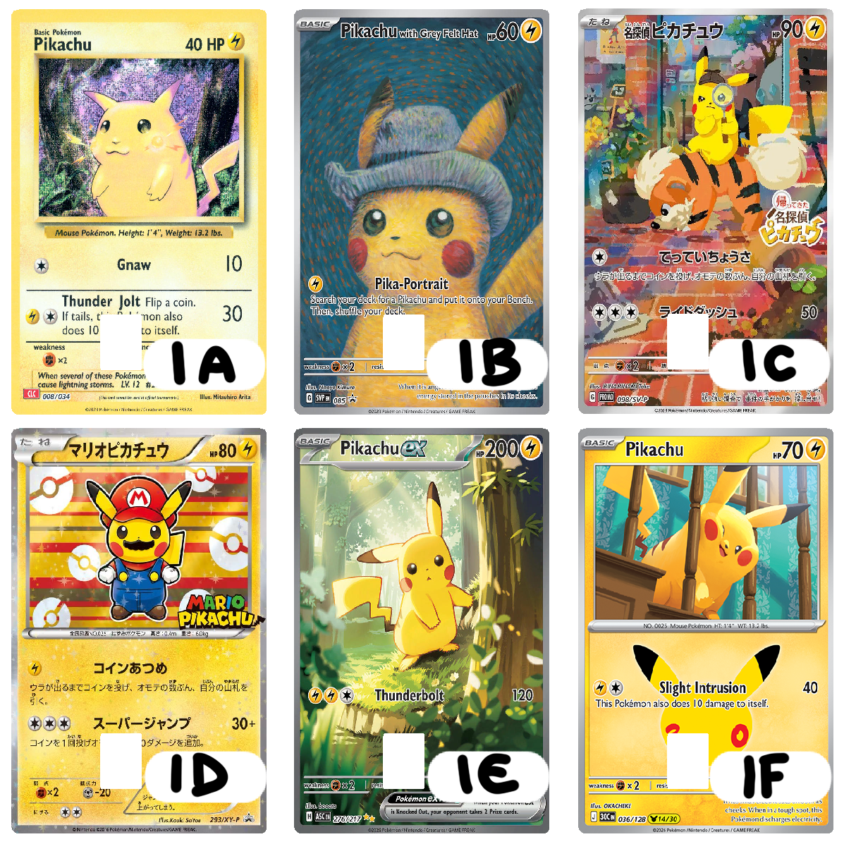 Electric Type Monster Credit Card Skins