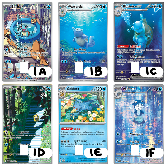 Water/Ice Type Monster Credit Card Skins