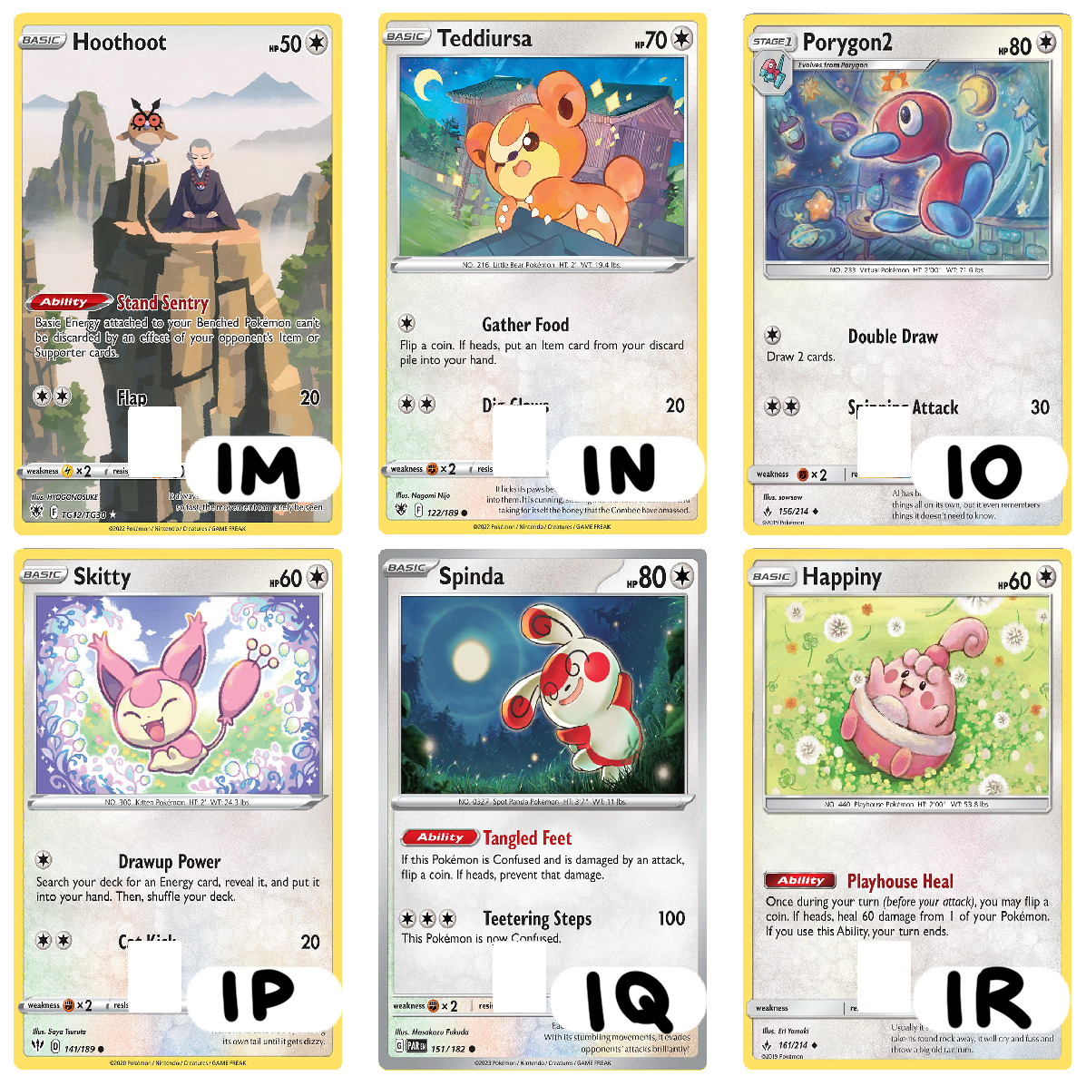 Normal Type Monster Credit Card Skins