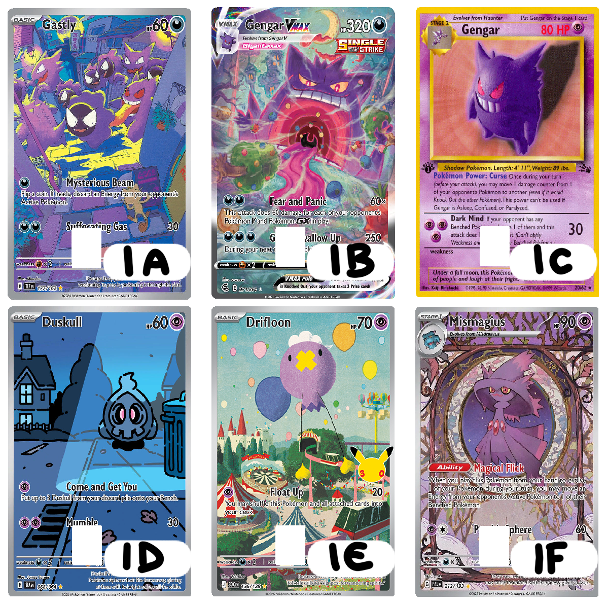 Ghost Type Monster Credit Card Skins